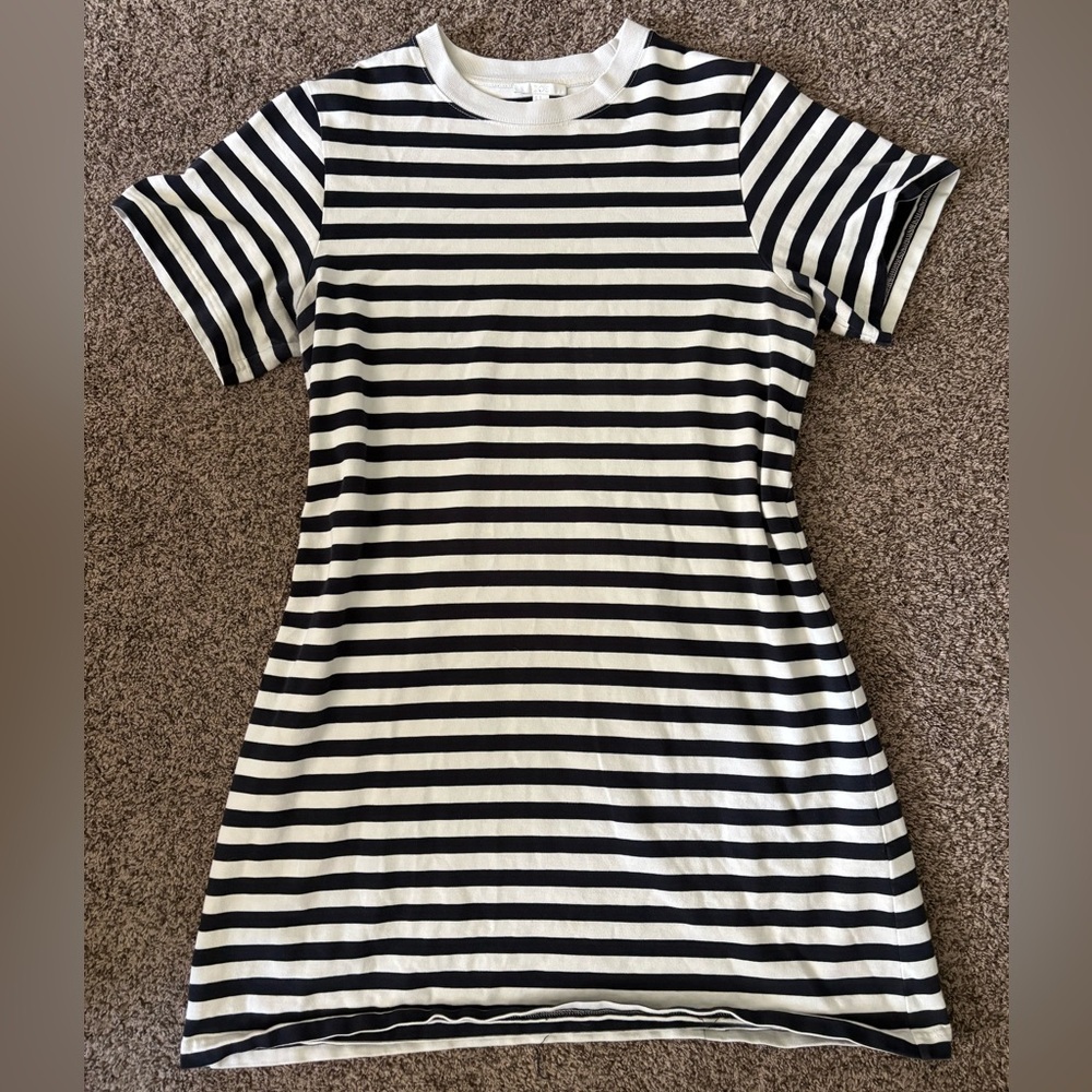 COS Monochrome Striped Dress